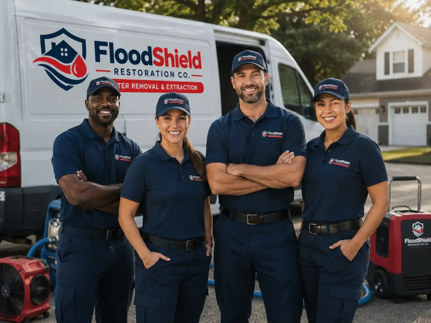 Flood Damage Restoration company in Rudolph, WI